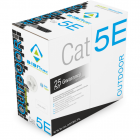 Cablu Retea F UTP Cat 5E 500m Black