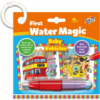 Carte de Colorat Baby Water Magic Vehicule