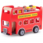Autobuz Turistic New Classic Toys cu 9 Figurine