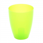 Ghiveci Miltonia Crystal plastic verde 2 45 l diametru 16 3 cm 16 3 cm