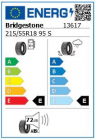 Anvelopa iarna Bridgestone BLIZZAK ICE215 55R18 95S