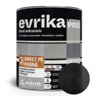 Vopsea alchidica Azur Evrika Pro direct pe rugina negru lucios 0 75 l