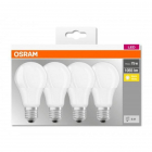 Set 4 Becuri LED Osram A 75 forma standard E27 10 W 1055 lm lumina cal