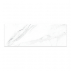 Faianta Carrara Flat Glossy lucioasa aspect de marmura alb dreptunghiu