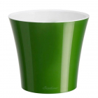 Ghiveci Santino Arte plastic verde 1 2 l diametru 13 cm 12 cm