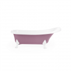 Cada baie freestanding Fibrex Knossos compozit violet 170 x 70 x 67 cm