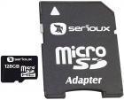 Card memorie Serioux Micro SDXC Secure Digital Card Clasa 10 128GB Ada