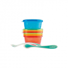 Set de masa Nuby cu 4 recipiente Multicolor