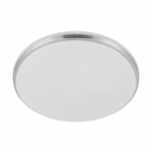 Plafoniera Marunella plastic LED 18 W alb si negru 34 cm