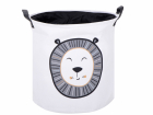 Cos rotund pentru depozitare jucarii 35x35 cm White Lion