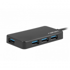 Hub USB Genesis Moth 4x USB 3 2 gen 1 Black