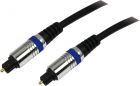 Cablu audio Logilink S PDIF Optic Male S PDIF Optic Male 1 5m negru