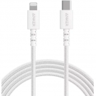 Cablu PowerLine Select USB C Lightning Apple MFi 1 8m Alb