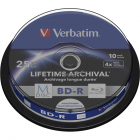 BluRay M DISC BD R Spindle 10 25GB 4x Inkjet Printable