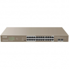 Switch TEG1126P 24 410W Rackmount 24 porturi PoE 2 Gigabit SFP 370 W
