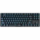 Tastatura gaming Bora iluminare Ice Blue Mecanica Black