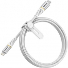 Cablu de date Premium USB Type C Lightning 1m Alb
