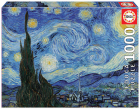 Puzzle 1000 piese The Starry Night Vincent Van Gogh
