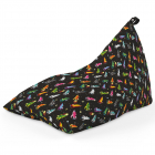 Fotoliu Puf Bean Bag tip Lounge Retro space ships