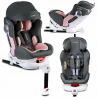 Scaun auto Ricokids 0 36 Kg cu isofix Stigo roz gri