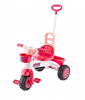 Tricicleta pentru copii cu claxon si control parental Princess in cuti