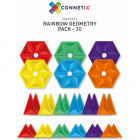 Set de constructie magnetic Tiles Geometry Pack 30 piese