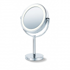 Oglinda cosmetica iluminata BS69 diametru 17 cm marire 5x