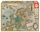 Puzzle 1000 piese Map Of Europe