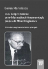 Eseu despre modelul onto informational fenomenologic propus de Mihai D