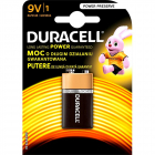 Baterie alcalina Duracell Basic 9V blister 1 bucata
