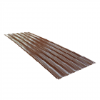 Tigla metalica Durako Riva maro RAL 8017 mat structurat 0 45 mm 1095 x