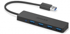 Hub USB Anker Hub Anker UltraSlim 4 porturi USB 3 0 negru