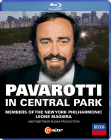 Pavarotti in Central Park Blu ray Disc