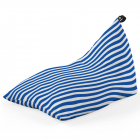 Fotoliu Puf Bean Bag tip Lounge Diagonal stripes blue