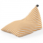 Fotoliu Puf Bean Bag tip Lounge Diagonal stripes orange