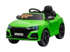 Masinuta electrica cu roti din cauciuc Audi RS Q8 Green