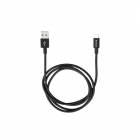 Cablu Micro B USB 100cm Negru