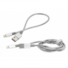 Cablu Stainless Steel USB C USB C 3 1 100 30cm Argintiu