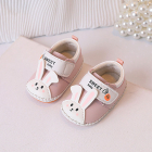 Pantofiori roz pentru fetite Iepuras