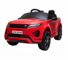 Masinuta electrica 12V cu scaun piele si roti EVA Range Rover Red