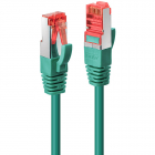 Patchcord S FTP Cat 6 3m Green