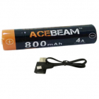 Acumulator 800mAh cu port Micro USB ARC14500N 800