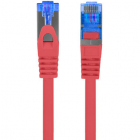 Patchcord S FTP Cat 6A 5m Red