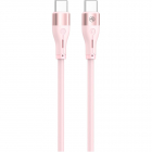 Cablu de date USB C USB C 1m Pink