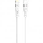 Cablu de date USB C Lightning 1m White