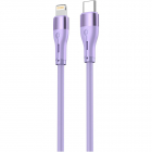Cablu de date USB C Lightning 1m Purple