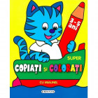 Jucarie Educativa Super copiati si colorati cu Miaunel