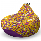 Fotoliu Puf Bean Bag tip Para L emoji