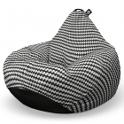 Fotoliu Puf Bean Bag tip Para L Scandinavian black