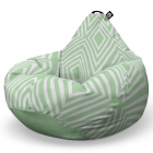 Fotoliu Puf Bean Bag tip Para L diamond green